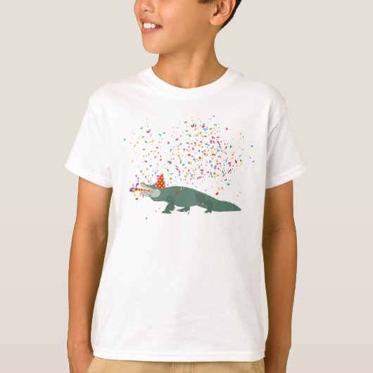 Alligator Crocodile - Dieren met partij T-shirt (Voorkant)