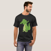 Alligator Dabbing Crocodile Dabbing Alligator T-shirt (Voorkant volledig)