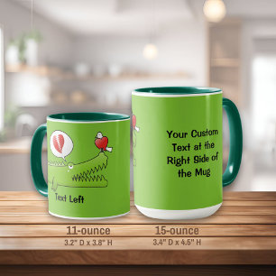 Alligator dans Love Mug