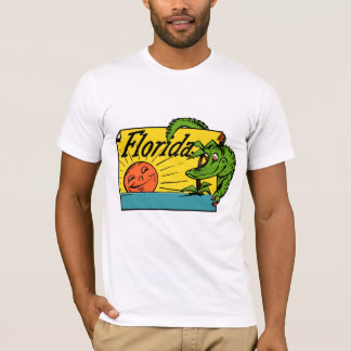 Alligator Design uit Florida van de jaren 1950 T-shirt