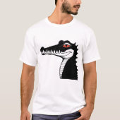 Alligator Design Unisex T-shirt (Voorkant)