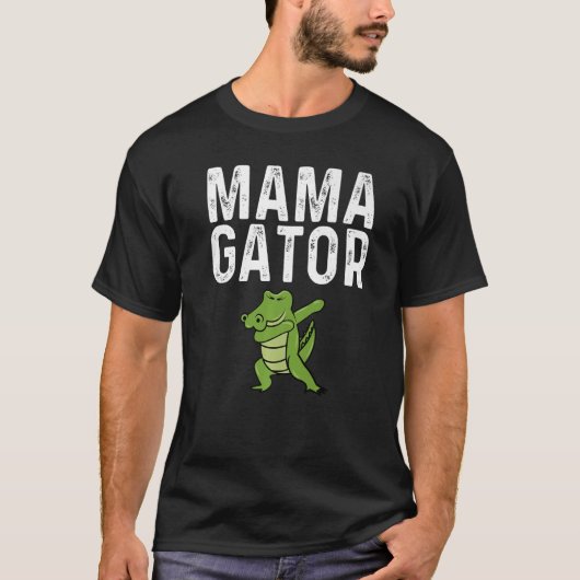 Alligator-Design voor moeders T-shirt (Voorkant)