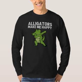 Alligator Designs For Men Women Reptile Gator T-shirt