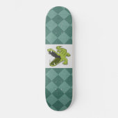 Alligator drôle Skateboard Deck (Recto)