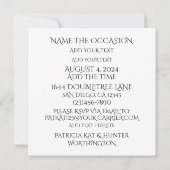 Alligator Feest Tijd Kaart (Achterkant)