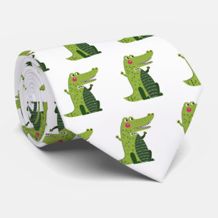 Alligator Funny Stropdas