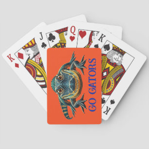Alligator - Ga naar Gators Pokerkaarten