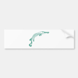 Alligator Gar Fish Bumpersticker