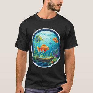 Alligator Gar Monster Vissenhouder T-shirt