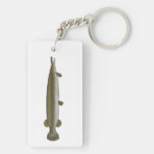 Alligator Gar Sleutelhanger (achterkant)