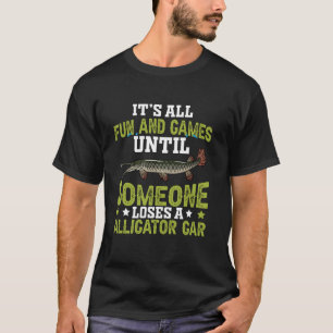 Alligator Gar Vissen Grappige Dieren Huisdier Vis T-shirt
