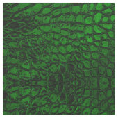 Alligator Green Faux Leather Stof (Close Up)