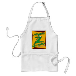 Alligator Gumbo Standaard Schort