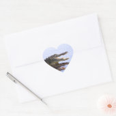 Alligator Hart Sticker (Envelop)