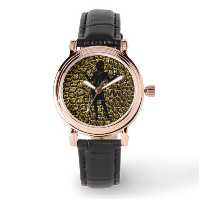 "Alligator" Horloge (Voorkant)