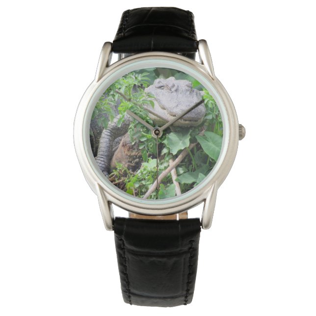 Alligator Horloge - Kies uw stijl wanneer het Best (Voorkant)