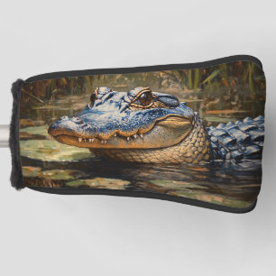 Alligator in de Everglades Wildlife Art Golfheadcover