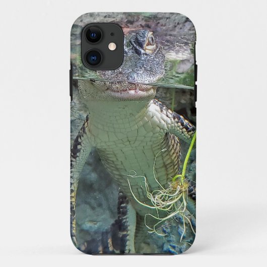 alligator in het water Case-Mate iPhone case (Achterkant)