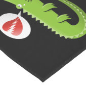 Alligator in Liefde Korte Tafelloper (Hoek)