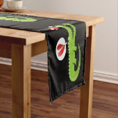 Alligator in Liefde Korte Tafelloper (Voorbeeld)