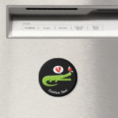 Alligator in Love Magnet Magneet (Insitu (Vaatwasser))