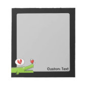 Alligator in Love Notitieblok (Voorkant)