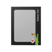 Alligator in Love Notitieblok (Gedraaid)