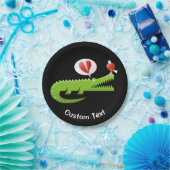 Alligator in Love Paper Bord (Feest)