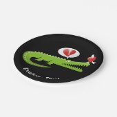 Alligator in Love Paper Bord (Gekanteld)