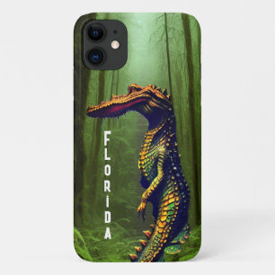 Alligator in Moeras iPhone 11 Hoesje