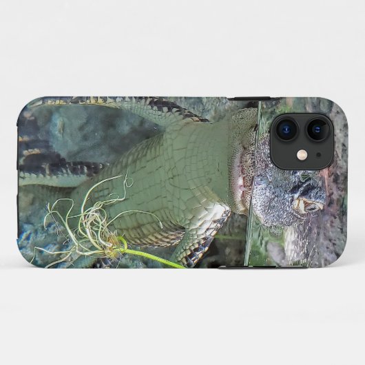alligator in water Case-Mate iPhone case (Achterkant (horizontaal))