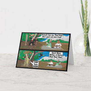 ALLIGATOR JOKE. KAART