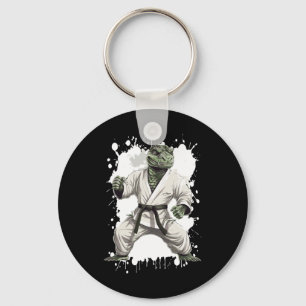 Alligator Karate Dierenvechter Judo Sleutelhanger