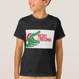 Alligator kerst T-shirt