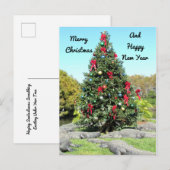 Alligator-kerstBriefkaart Briefkaart (Voorkant / Achterkant)