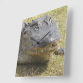 Alligator-klok Vierkante Klok (Hoek)