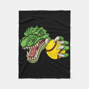 Alligator Krokodil Dinosaur Zachte Karakter Fleece Deken