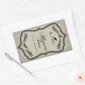 Alligator Larmes Halloween Jar Sticker Étiquette (Enveloppe)