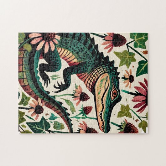 Alligator Legpuzzel (Horizontaal)