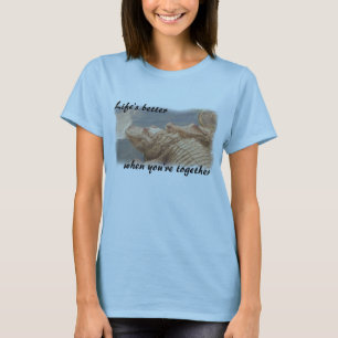 Alligator liefde dames shirt