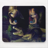 "Alligator Magic" Mousepad Muismat (Voorkant)
