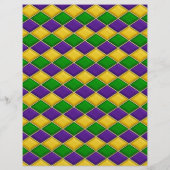 Alligator Mardi Gras Flyer (Achterkant)