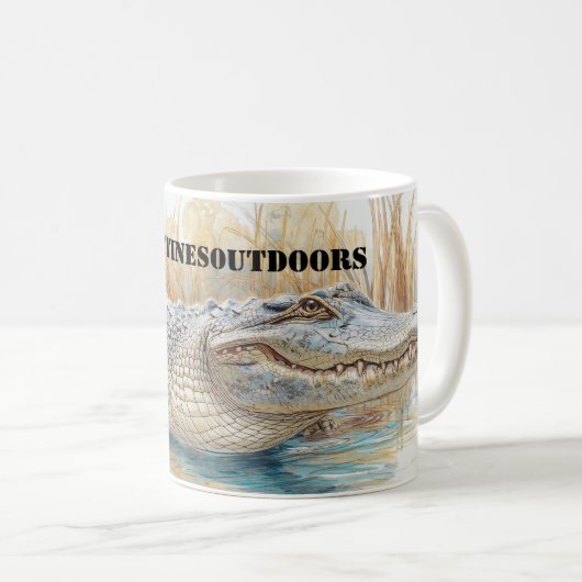Alligator Mug (Devant droit)