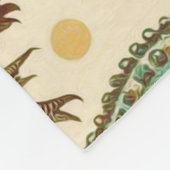  alligator naadloos fleece deken (Hoek)