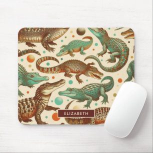 alligator naadloos muismat