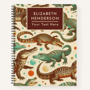 alligator naadloos notitieboek