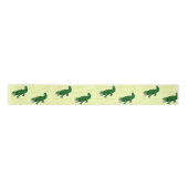 Alligator op geel lint (Voorkant)
