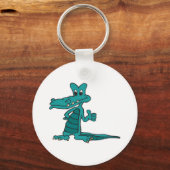 alligator opduiken sleutelhanger (Voorkant)