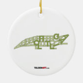 ALLIGATOR Ornament 1 (Achterkant)