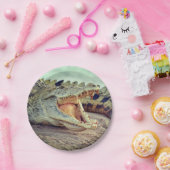 Alligator Papieren Bordje (Feest)